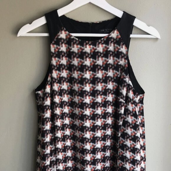 Rag & Bone Lamb Leather & Silk Shoulder Tank Top Size XS - Picture 1 of 11